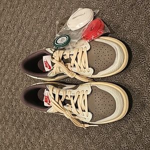 Nike Jordan Retro Low OG SP Travis Scott Reverse Mocha Sneakers, Youth Size 3